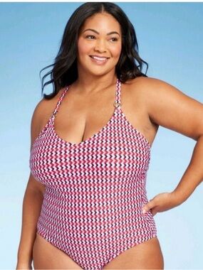 Kona SOL Gold Rings Accent, Tie Back Swimsuit